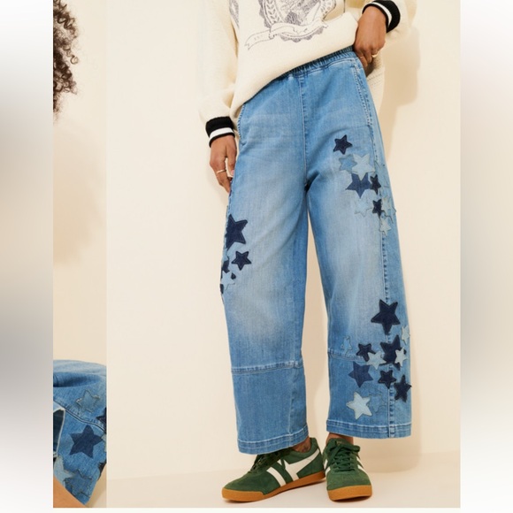 Anthropologie Denim - Anthropologie Pilcro The Izzie Relaxed Barrel Pants Balloon Wide Leg Sz XS